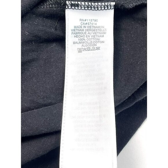 TRUE RELIGION Mens MEDIUM Black L/S Tiger Graphic Crew T-SHIRT Tee Spell-Out EUC - Picture 7 of 9